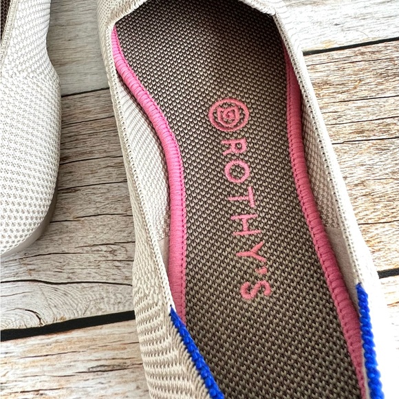 Rothy’s Linen Double Stitch Loafers, Size 8.5 - Picture 8 of 14